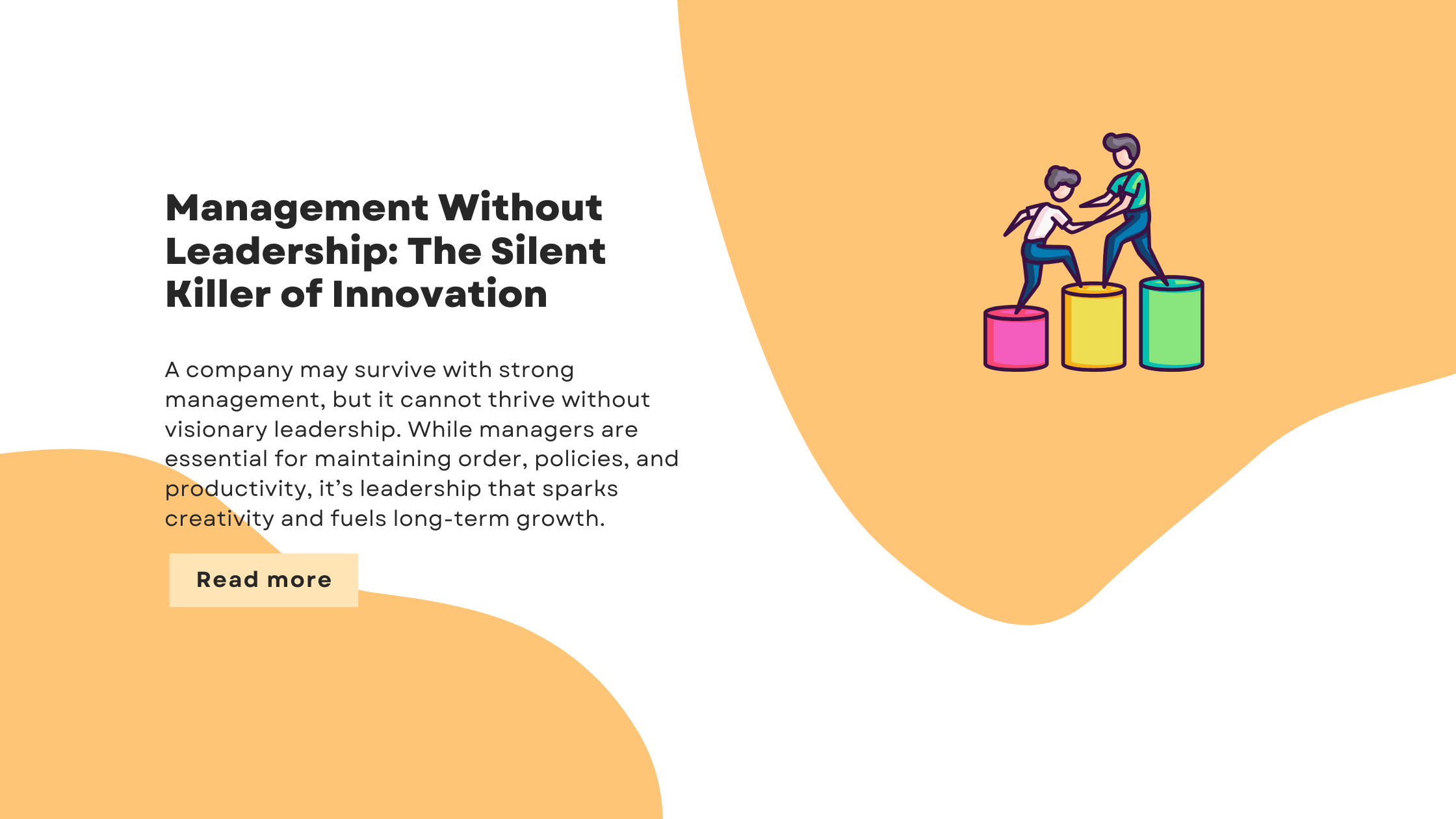 Management Without Leadership The Silent Killer of Innovation